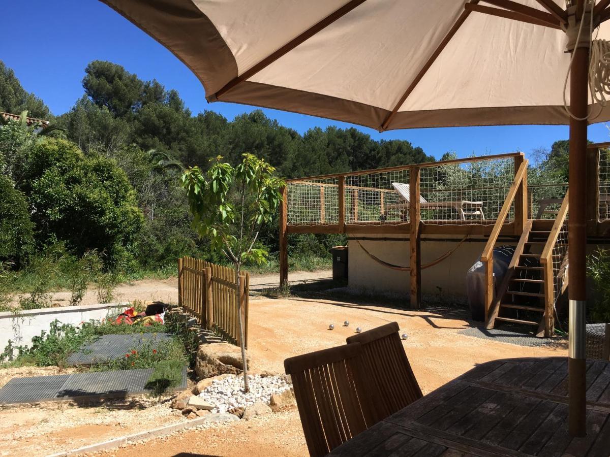 Rez-De-Villa Proche De La Mer - Villa Temana 滨海圣西尔 外观 照片
